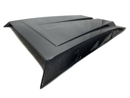 Carbon Fiber Hood Cover with Brabus Style Insert for Mercedes Benz W463A G-Class G-Wagon