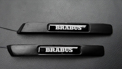 Fiberglass Brabus Style Widestar LED Fenders Side Insertions for Mercedes-Benz G-Class W463 2pcs Set