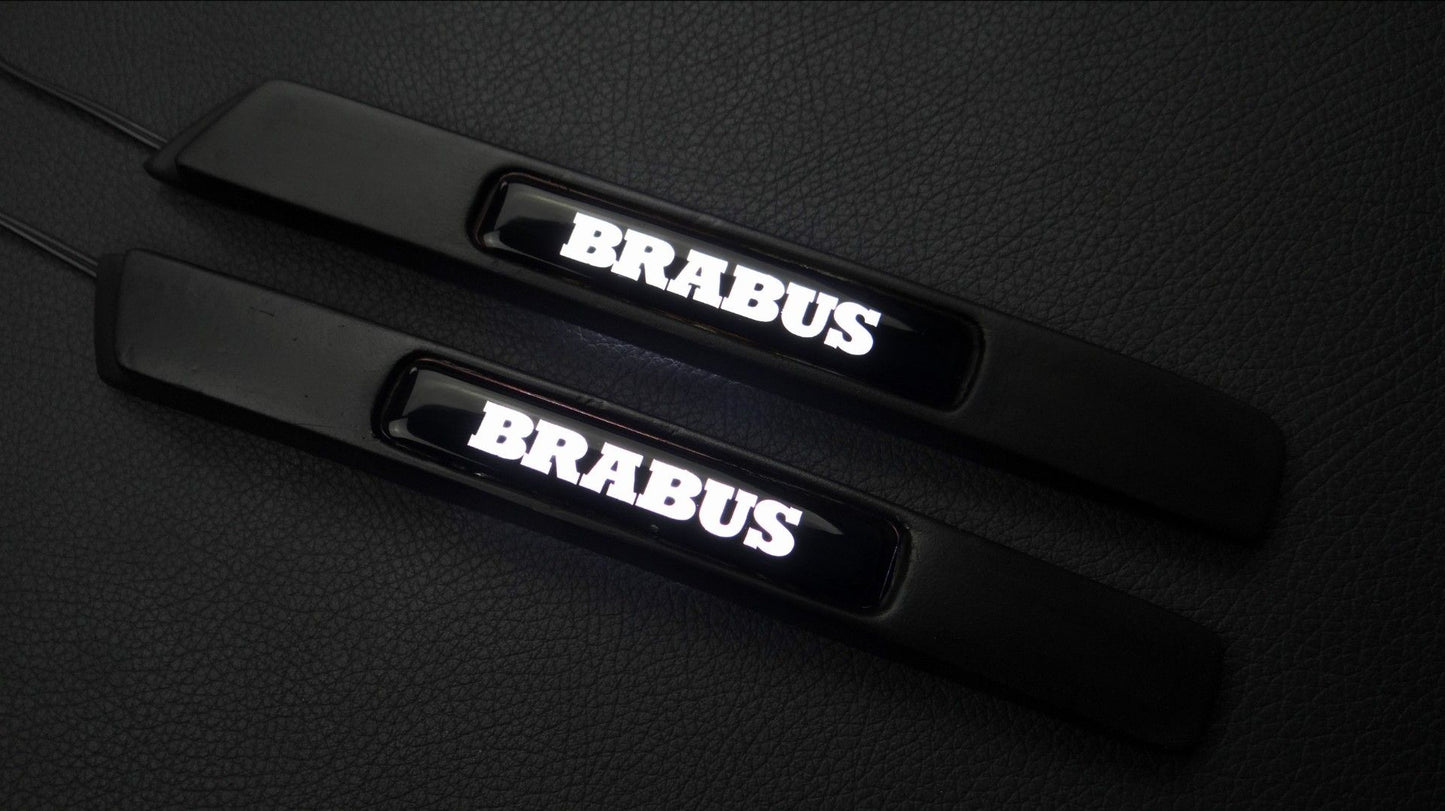 Fiberglass Brabus Style Widestar LED Fenders Side Insertions for Mercedes-Benz G-Class W463 2pcs Set