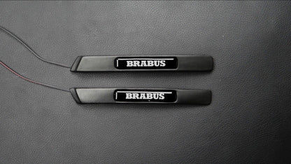 Fiberglass Brabus Style Widestar LED Fenders Side Insertions for Mercedes-Benz G-Class W463 2pcs Set