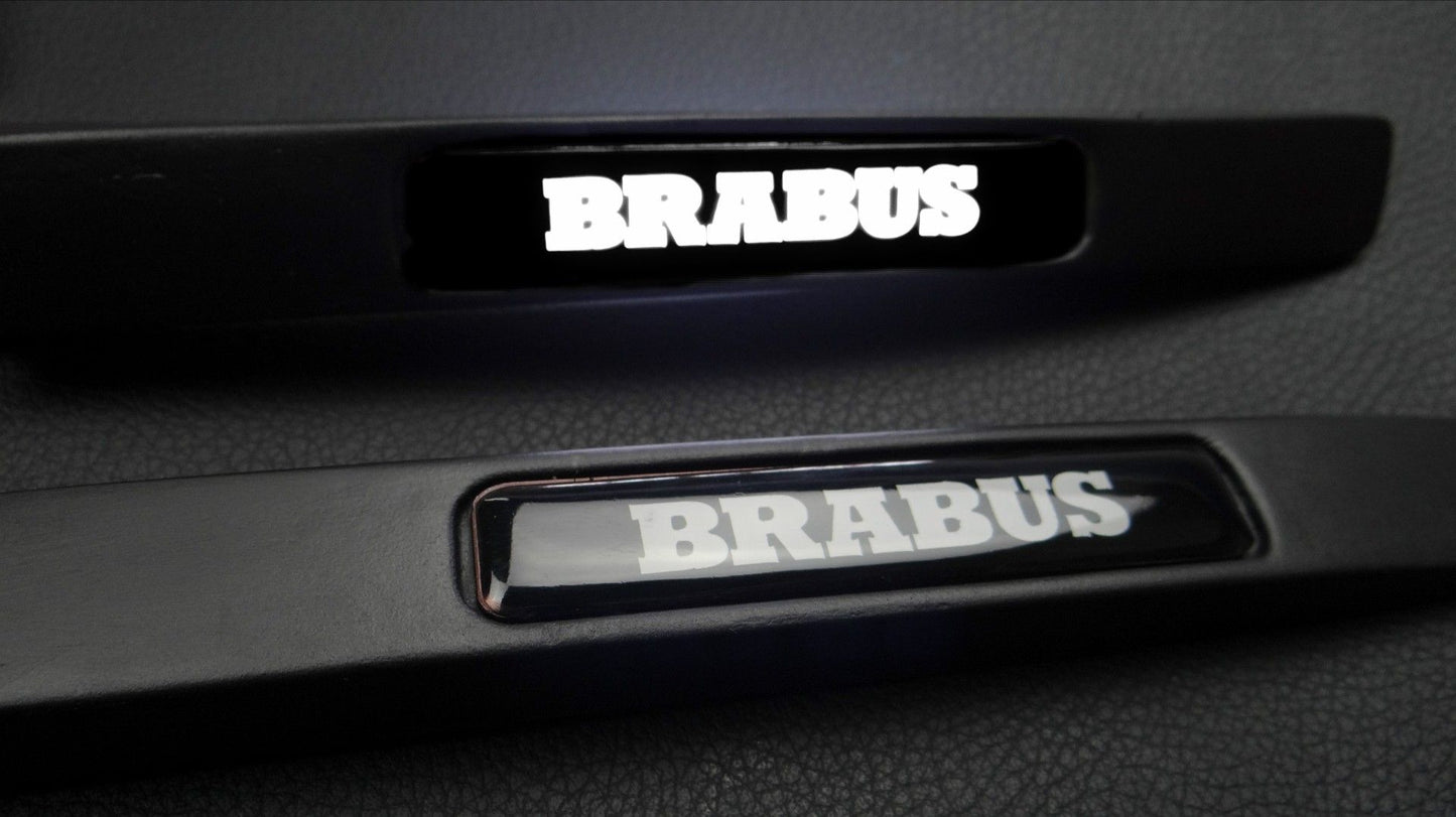 Fiberglass Brabus Style Widestar LED Fenders Side Insertions for Mercedes-Benz G-Class W463 2pcs Set