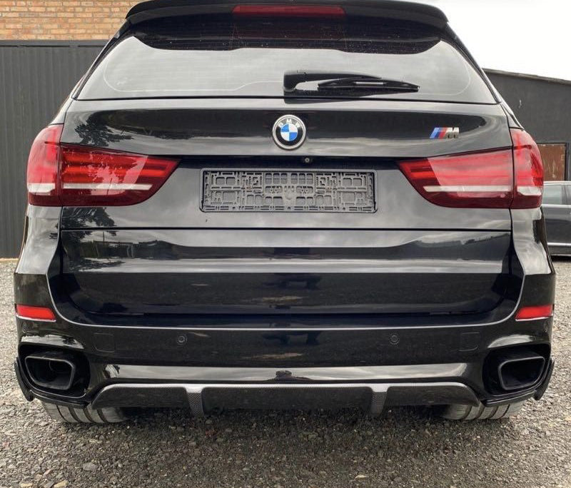 Rear Bumper Diffuser + Side Flaps Set for BMW X5 F15