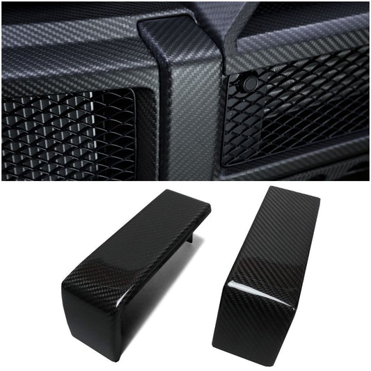 Mercedes-Benz W463 G Wagon AMG Front Bumper Carbon Fiber Inserts