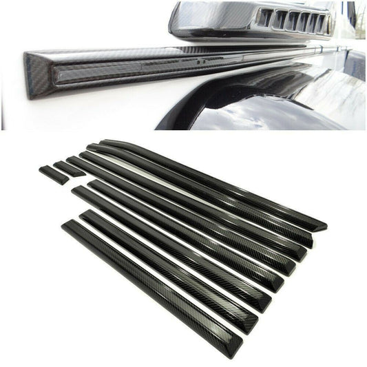 Carbon Fiber Side Moldings for Mercedes-Benz W463 G-Class G Wagon