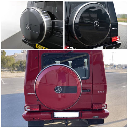 Fiberglass Rear Spare Tire Cover for Mercedes-Benz W463 G-Class