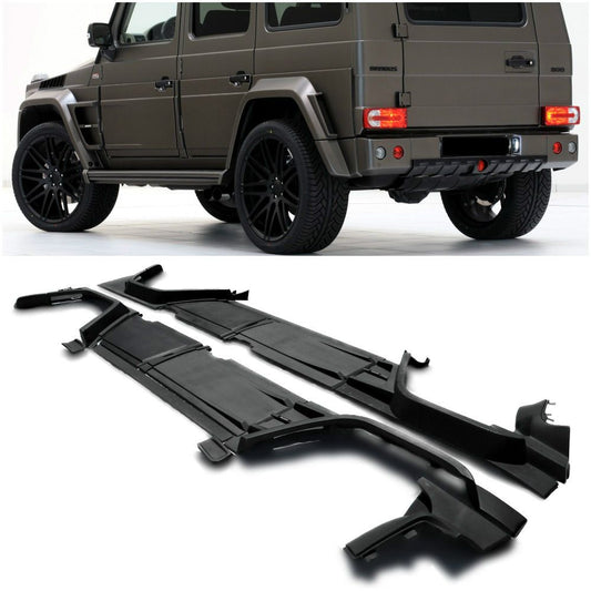 Fiberglass Brabus Style Widestar Body Kit for Mercedes-Benz G-Wagon W463 23 pcs Set