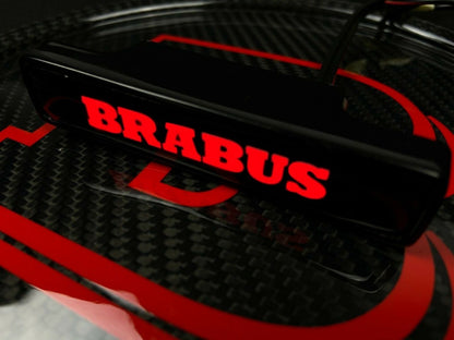 Brabus LED Grill Red Badge Grille Emblem Logo for Mercedes W463A G Wagon G63 G500 G55