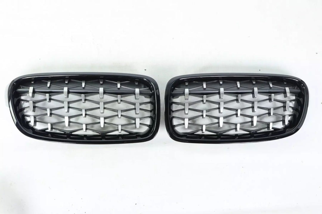 Front Grill M-Look Black Diamond for BMW 3 Series F30 2011-2017