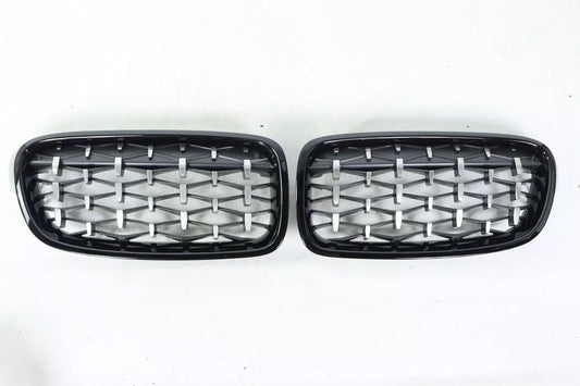 Front Grill M-Look Black Diamond for BMW 3 Series F30 2011-2017