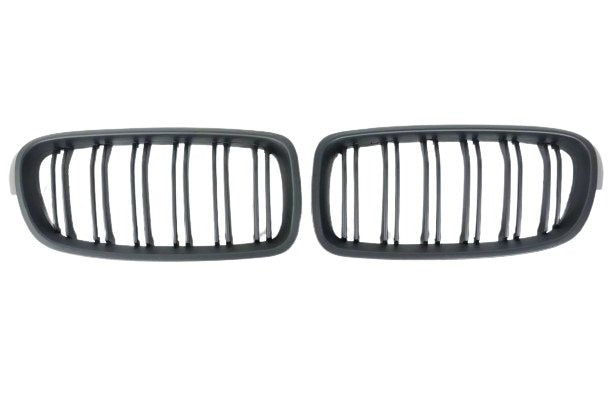 Front Grill M-Look Black Matte for BMW 3 Series F30 2011-2017