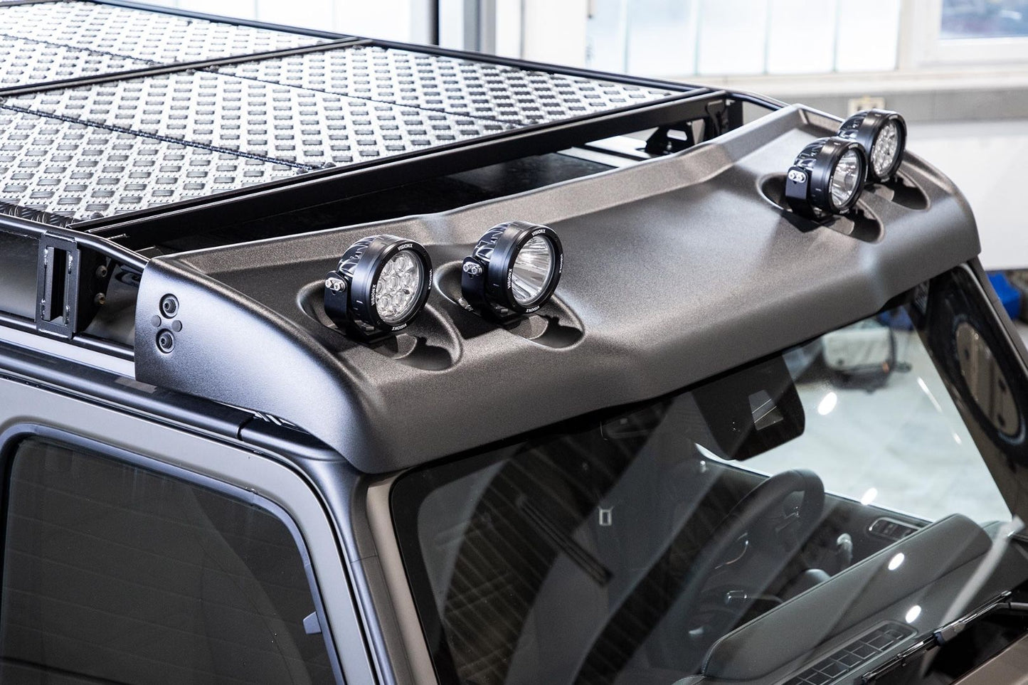 4x4 G Wagon Front Roof Spoiler for W463A Mercedes-Benz