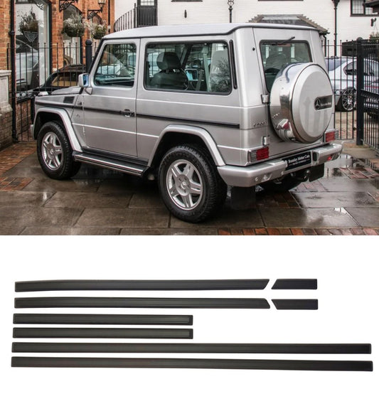 Mercedes-Benz G-Wagon W463 W461 W460 3 Door Side Molding Set of 8 pcs