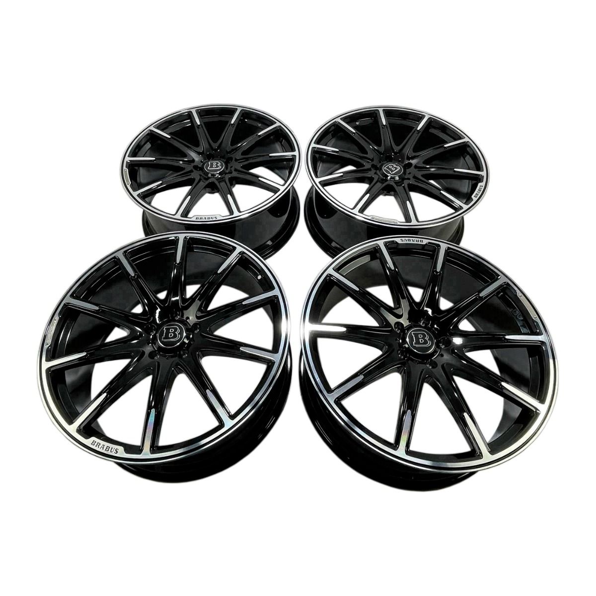 24 Brabus Rims Mercedes-Benz W463 W463A W464 G-Class R24 Brabus Monoblock Z Platinum ...
