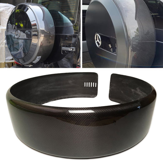 Mercedes-Benz W463 G Wagon till 2007 Rear Spare Tire Carbon Fiber Ring Cover