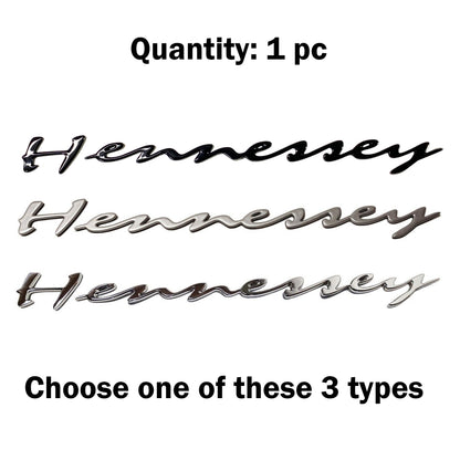 Metal Hennessey Badge Emblem Logo for Car Trunk