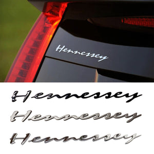 Metal Hennessey Badge Emblem Logo for Car Trunk