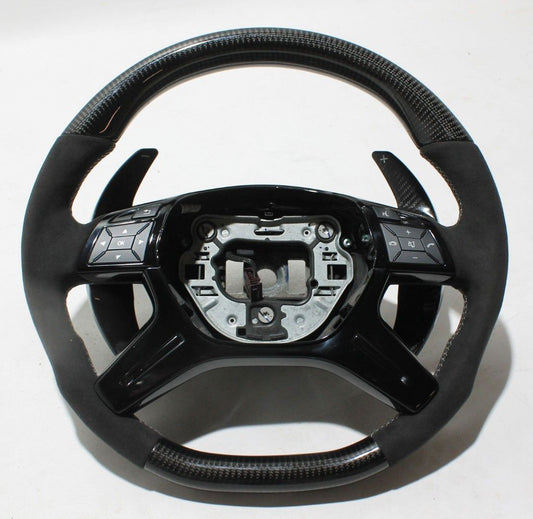 Mercedes-Benz G-Wagon ML GL W166 X166 W463 Steering Wheel Carbon Alcantara