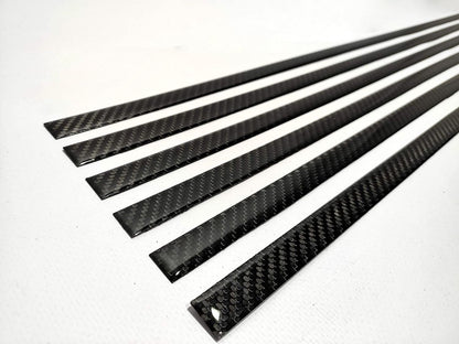 Carbon Fiber Side Moldings Insertions Set AMG Style for Mercedes-Benz W463 W461 W460 3 Door