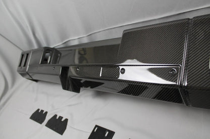 Mercedes-Benz W463 G-Wagon 4x4 Brabus Carbon Fiber Rear Bumper + Diffuser Set