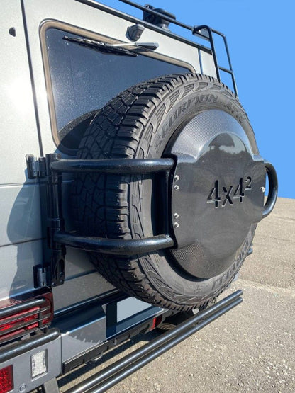 Mercedes-Benz G-Wagon Brabus W463 4x4 Squared Rear Spare Tire Carbon Fiber Cover