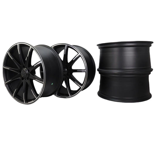 Mercedes-Benz W463 W463A W464 G-Class G Wagon R22 Brabus Style Monoblock Z Platinum Rims