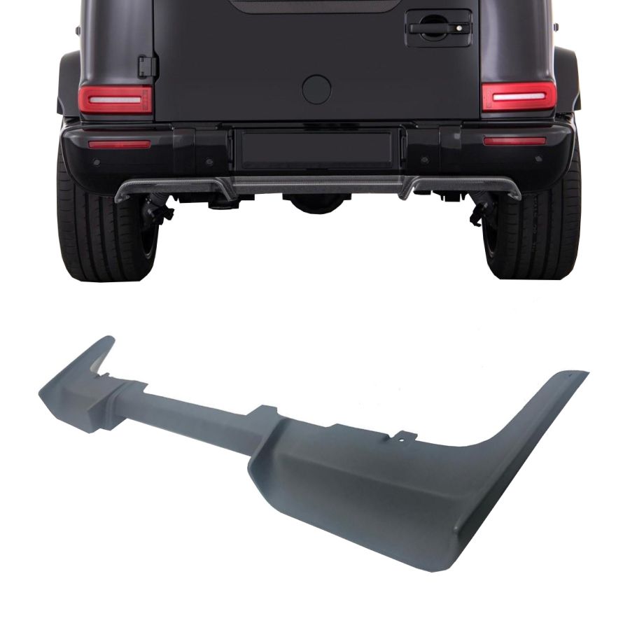 Mercedes-Benz G-Class G Wagon W463A Fiberglass Rear Diffuser BRABUS St ...