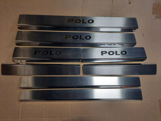 Door Sills Scuff Plates for VW Polo V 2009-2017