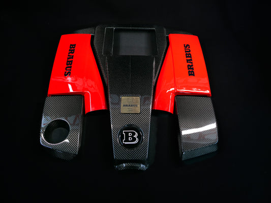 Mercedes-Benz W463 G63 G-Class Brabus Style Carbon Fiber Engine Cover Set G Wagon
