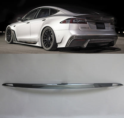 Rear Carbon Trim for Tesla Model S