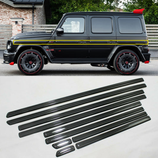 W463A Carbon Fiber 900 Rocket Brabus Style Side Molding Trim Set made for w464 G Wagon