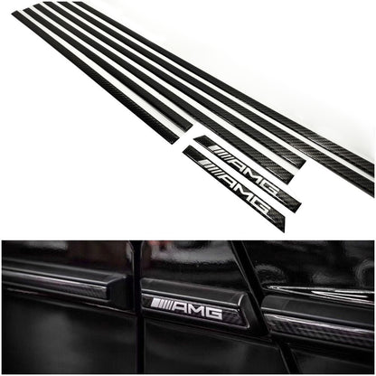 Carbon Fiber Side Moldings Insertions Set AMG Style for Mercedes-Benz W463 W461 W460 3 Door